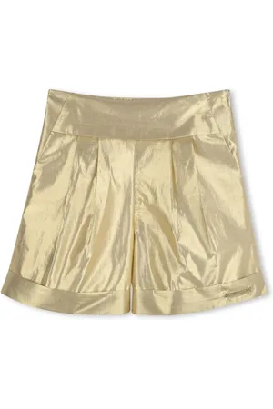 Karl Lagerfeld Shorts med metallisk finish