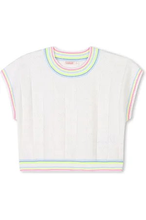 Billieblush Strikket top med hjerte-motiv