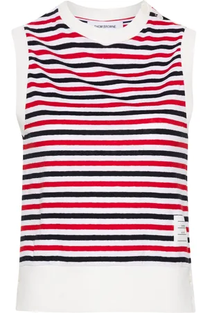 Thom Browne Stribet top i hør