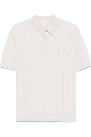 ELEVENTY Ribstrikket polo