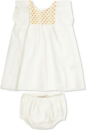 BONPOINT Kjole med smock-panel