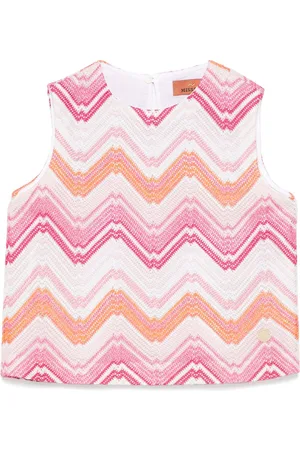 Missoni Zigzag-vævet top