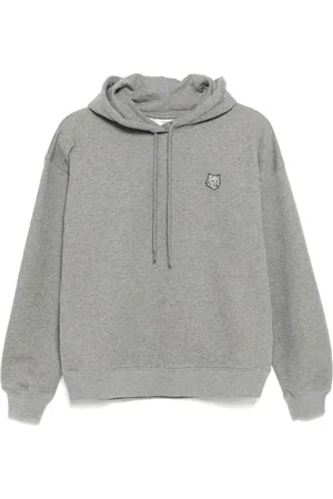 Maison Kitsuné Hættetrøje med rævehoved-mærke