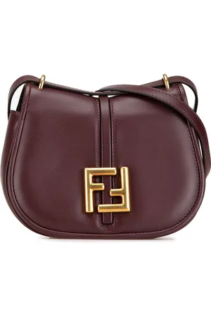 Fendi Mini C’mon crossbody-taske i læder fra 2010-2024