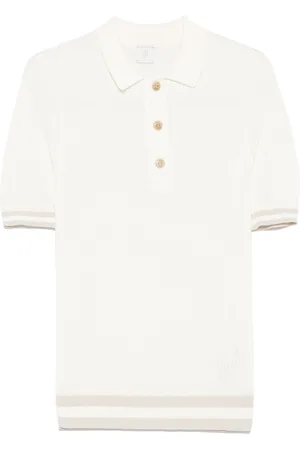 ELEVENTY Ribstrikket polo