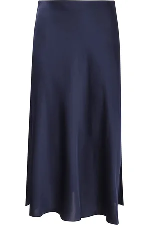 Ralph Lauren Mellemlang charmeuse nederdel
