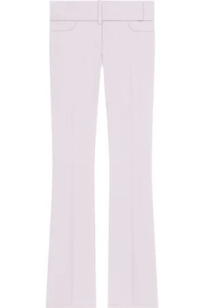 Courrèges Bukser med bootcut-snit og bælte