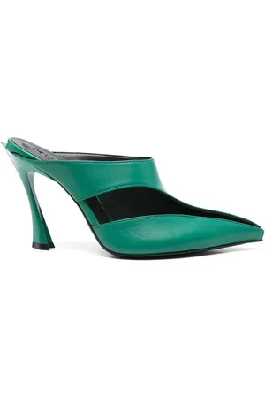 MUGLER 95 mm mules med udskæringsdetaljer