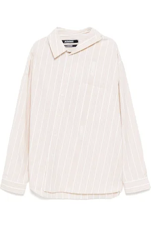 Jacquemus Business big skjorte med logo