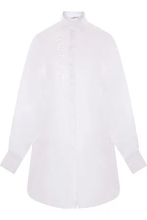 ERMANNO SCERVINO Broderet skjorte