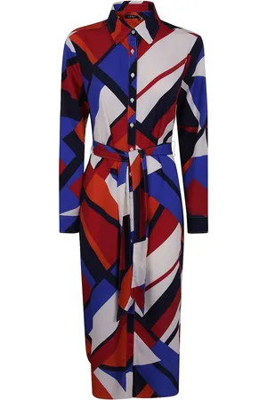 Ralph Lauren Skjortekjole med abstrakt tryk