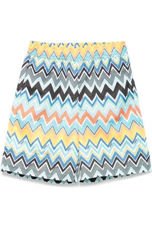Missoni Badeshorts med zigzag-mønster