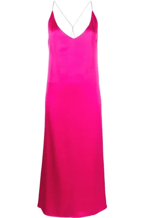 BLANCA Mara satin slip-kjole