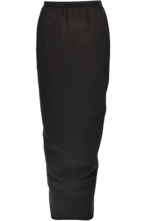 Rick Owens Lang Pillar nederdel