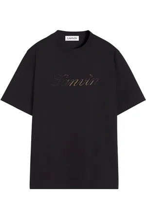 Lanvin T-shirt med logobroderi