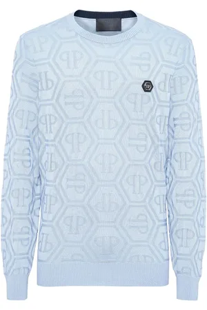 Philipp Plein Trøje med monogram-jacquard