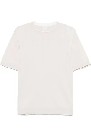 ELEVENTY Ribstrikket T-shirt