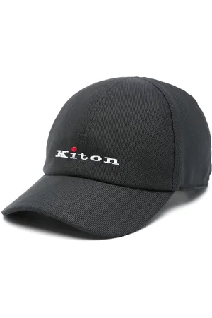 Kiton Baseballkasket med logobroderi