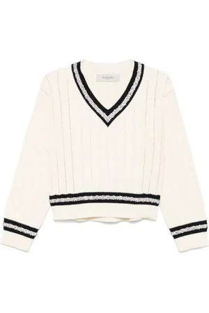 Golden Goose Sweater med krystaludsmykning