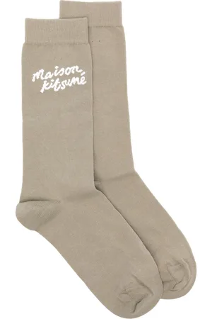 Maison Kitsuné Strømper med håndskrift