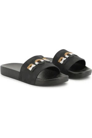 HUGO BOSS Sandaler med logoprægning