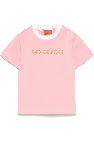 Missoni T-shirt med logotryk
