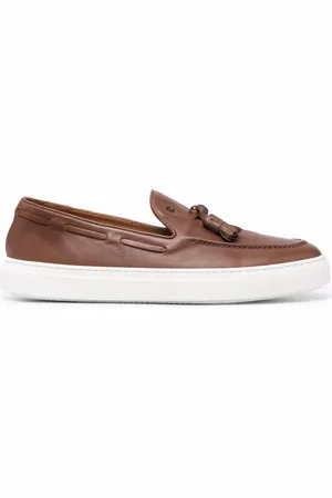 Fratelli Rossetti Læderloafers med kvast-detalje