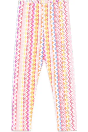 Missoni Leggings med zigzagmønster