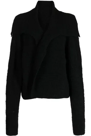 YOHJI YAMAMOTO Uldpolo med spread-krave
