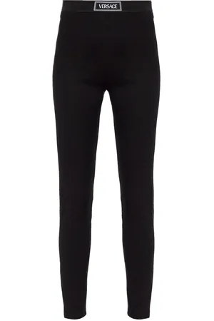 VERSACE Leggings med elastisk talje