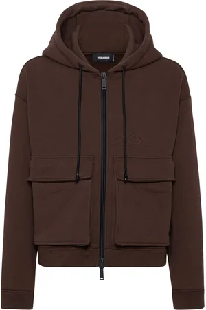 Dsquared2 Icon hættetrøje med lynlås
