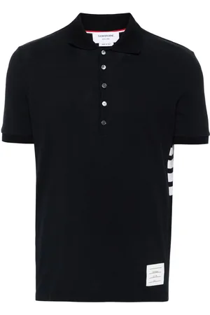 Thom Browne Polo med 4 rugby-striber