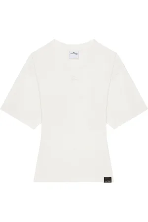 Courrèges T-shirt med applikation