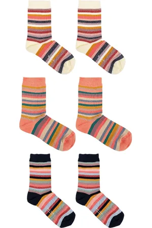 Paul Smith Strømper med hvirvelmønster (pakke med tre)