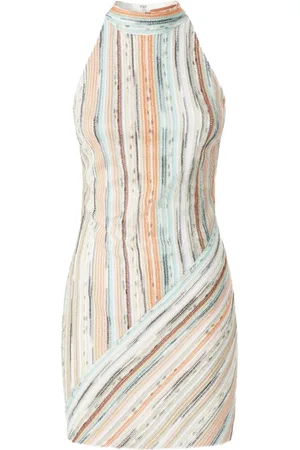 Missoni Kort stribet kjole