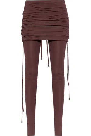 The Attico Leggings med draperet design