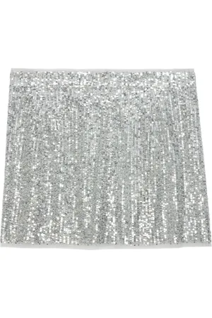 Zadig & Voltaire Pailletudsmykket midi-nederdel