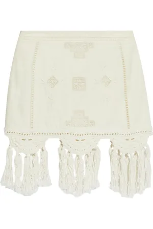Isabel Marant Kort Sandra nederdel i macramé