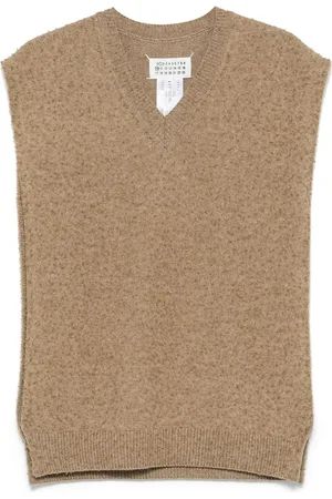 Maison Margiela Vest i stablet strik