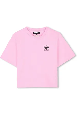 DKNY T-shirt med logotryk