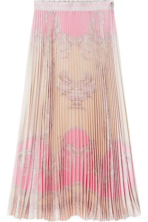VERSACE Midi plisseret La Coupe des Dieux nederdel