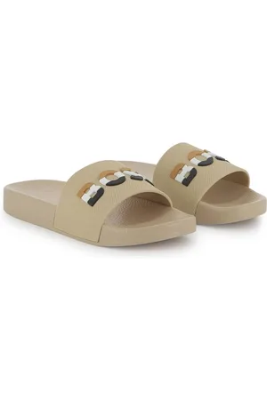 HUGO BOSS Sandaler med logoprægning