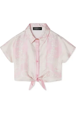 VERSACE Skjorte med baroktryk