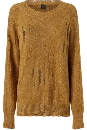 Pinko Sweater med slitageeffekt