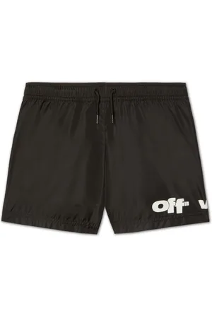 OFF-WHITE Badeshorts med logo