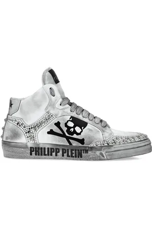 Philipp Plein Retrokickz TM-sneakers med nitter