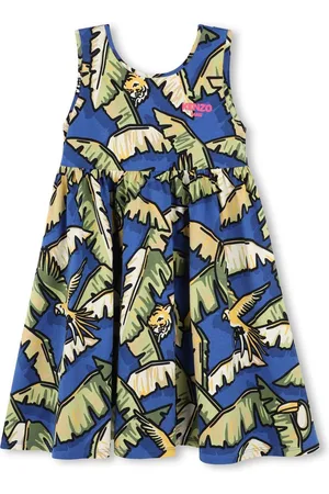 Kenzo Kjole med jungletryk
