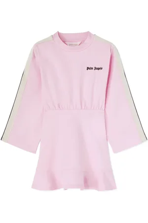 Palm Angels Kjole med rund hals og tryk
