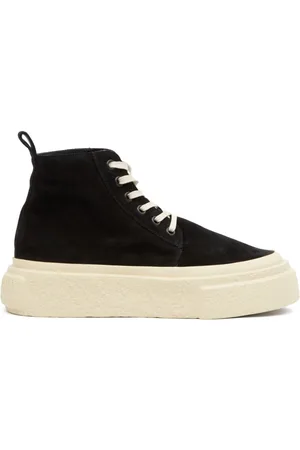 Maison Margiela High-top sneakers i ruskind