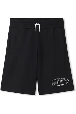 DKNY Shorts med snoretræk og logotryk